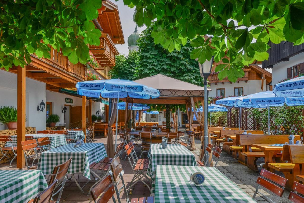 Metzgerei Gasthof Oberhauser - Hotel Zur Post Egling Extérieur photo